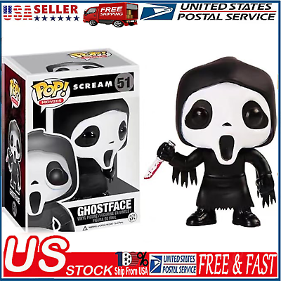#ad #ad Funko Pop Scream 51# Ghost Face Exclusive Vinyl Action Figures Model Toys Gifts $25.99