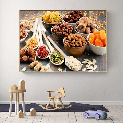 #ad Kitchen Theme Canvas Paintings on The Wall Art Canvas Pictures for Kitchen Room $14.99