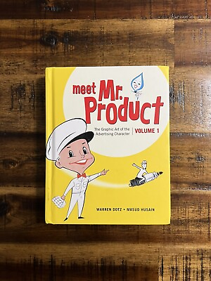 #ad Meet Mr. Product Vol. 1: The Graphic Art of the Advertising Character by Dotz $89.99