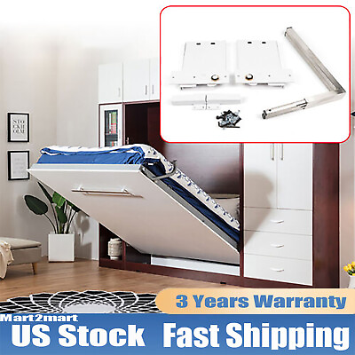 #ad Large Size Horizontal Murphy Wall Bed Springs Mechanism Hardware DIY Durable NEW $75.41