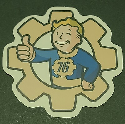 #ad Fallout Vinyl For Laptop Phone or Decal Placement 2.5quot;X2.5quot; $2.50