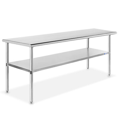 #ad Stainless Steel 72quot; x 24quot; NSF Commercial Kitchen Work Food Prep Table $290.99