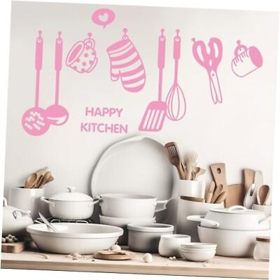 #ad #ad Kitchen Wall Stickers Removable Kitchen Wall Decals Peel and Stick Vinyl $11.14