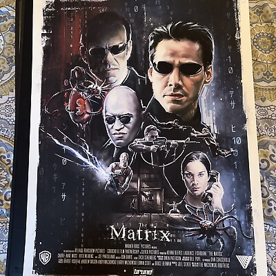 #ad #ad robert bruno the matrix art print $300.00