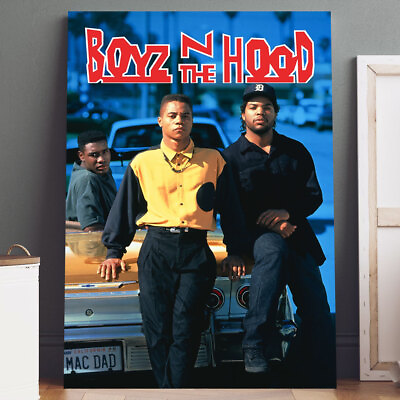 #ad #ad Canvas Print: Boyz n the Hood Movie Poster Wall Art $10.04