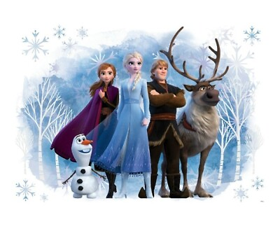 #ad Roommates Disney Frozen XXL Group Peel and Stick Wall Decals 35.92quot; x 25.43quot; $19.97