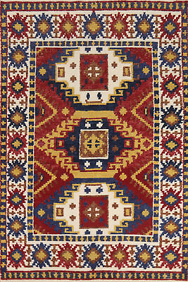 #ad Statement Luxury Hand Knotted Moroccan Indian Rug Modern Decor 5x8 ft $308.71