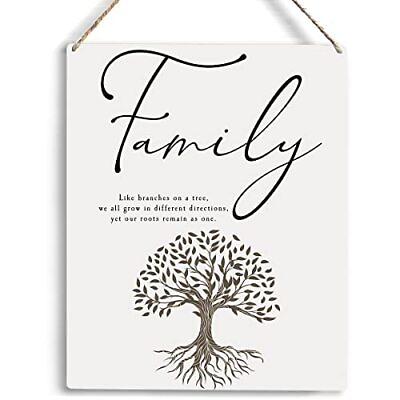 #ad Family Wall Decor Family Signs for Home Decor Wall Family Like multi203 $20.23