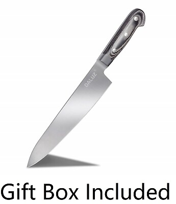 #ad German Stainless 1.4116 Steel 8quot; Chef Kitchen Knife Gray Wood Handle amp; Gift Box $24.95