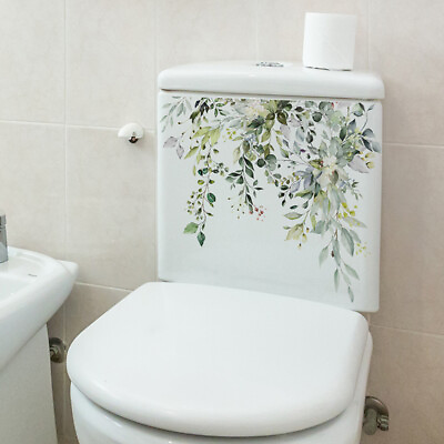 #ad Bathroom Toilet Decor Decals Self adhesive Wall Sticker Removable 30*25cm DIY $2.27