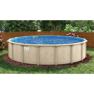 #ad #ad 18#x27; Round Surfside Steel Wall Above Ground Pool amp; Skimmer $1869.95