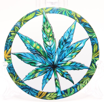 #ad Marijuana 420 Sticker Weed Vinyl Decal Pot Cannabis Leaf Car Stickers Smoke Ganj $3.50