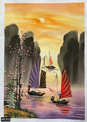 #ad #ad Unframed Oil Painting 100% Handmade Hand Painted Wall Art On Canvas Traditional $34.99