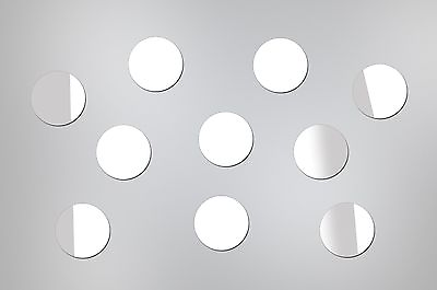 #ad NEW HOME DECOR WALL MIRROR DECALS PARTY BIRTHDAY EVENTS SET 25 CIRCLES $12.99