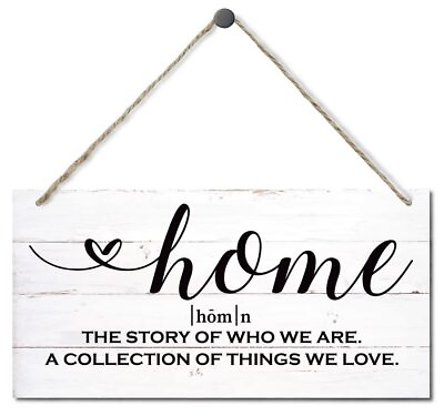 #ad #ad Home Decor Sign Hanging Wood Sign Home Decorative Printed Wood Wall Art Sign ... $13.68