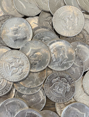 #ad Kennedy Half Dollars 1964 90% Silver Circulated Choose Quantity $12.25