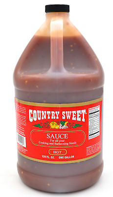 #ad Country Sweet Premium Cooking and Finishing Sauce Hot 1 Gallon 128 ounces $36.99