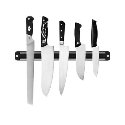 #ad PreAsion Kitchen Wall Mount Magnetic knife Scissor Storage Holder Organizer $3.87