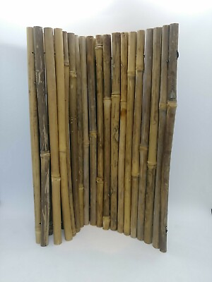 #ad Real Bamboo Mat table decor handmade garden wall art $38.00