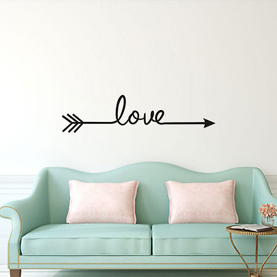 #ad #ad Removable Love Wall Sticker Art Vinyl Decal Mural Home Living Room Decor 2Colors $4.17