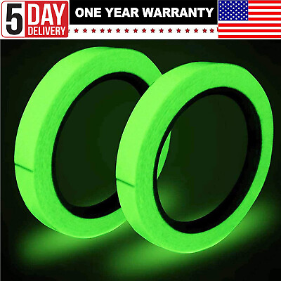 #ad Glow In The Dark Waterproof Luminous Self Adhesive Tape Safety Stickers 3M*10MM $3.99