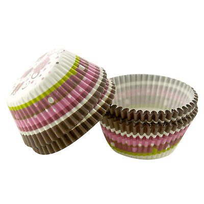 #ad 100pcs Cupcake Cases Eco friendly Heat Resistant Party Birthday Decorative $8.63