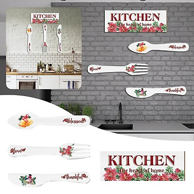 #ad Wood Signs Scene Directions Wood Signs Pantry Kitchen Wall Decor $17.36