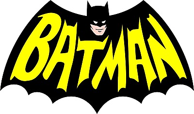 #ad BATMAN LOGO Decal Sticker Comic Dark Knight Colored $1.87