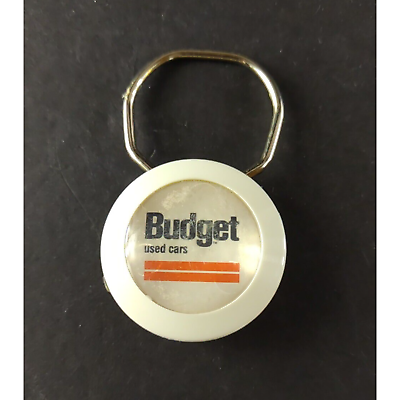 #ad Vintage Budget Used Cars Advertising Keychain Telephone $13.67