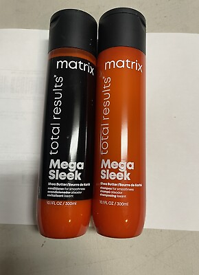#ad Matrix Total Results Mega Sleek Shampoo and Conditioner 10.1 oz $24.88