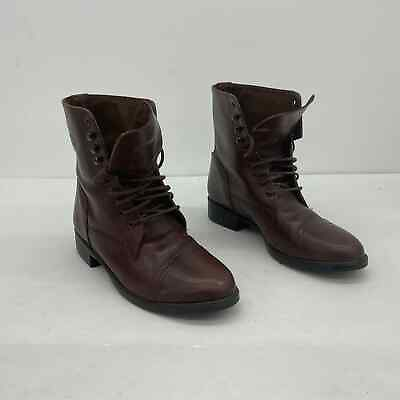 #ad Vintage On Course Brown Leather Paddock Western Boots Men#x27;s Size 7.5 Preowned $80.75