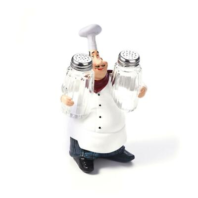 #ad Cute Chef Statue Figurine Ornaments Vintage Home Decor Kitchen Restaurant R YZ $22.09