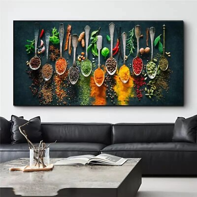 #ad #ad Kitchen Wall Decoration Canvas Painitng Canvas Wall Art Home Decor Canvas Mural $8.45