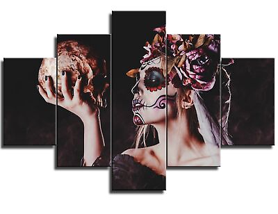 #ad Black and White Canvas Wall Art Extra Large Paintings for Living Room 5 Pcs S... $148.06