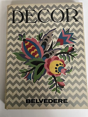 #ad DECOR WALL DECORATIONS ILLUSTRATIONS FROM 1910 1920 EDITIONS BELVEDERE 1980 $29.00