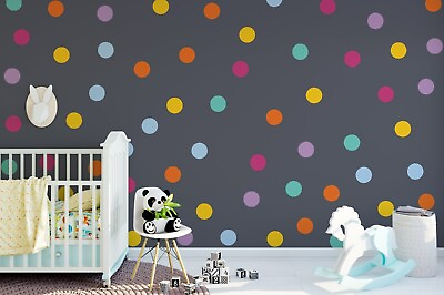 #ad #ad 5quot; Inches Polka Dot Wall Decals 5 Inches Polka Dots Wall Decor $59.00