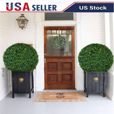 #ad #ad Artificial Plant Topiary Ball Boxwood Ball Wedding Party Outdoor Decor 4 11 Inch $7.55