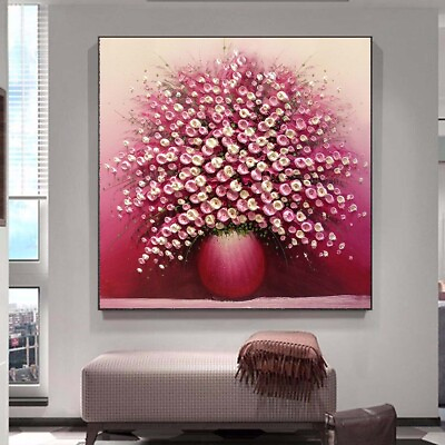 #ad Abstract 3D Flower Canvas Painting Wall Art Poster And Print Picture Home Decor $10.59