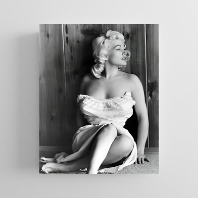 #ad Marilyn Monroe Black White HQ Art Rare $14.99