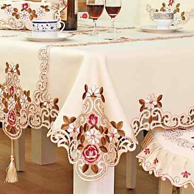 #ad Table Cloth Cloth Art Table Flag Decoration Tea Table Cloth Home Table Cloth $76.34