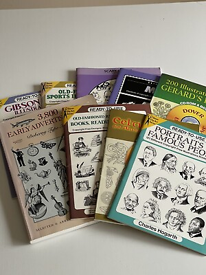 #ad Clip Art Books x9 Scary Celtic People Sports And More Paperback $100.00