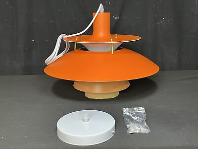 #ad WalmHomie Mid Century Creative Art Lamp for Kitchen Island Bedroom Orange New $41.99