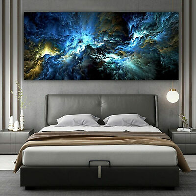 #ad Cloud Abstract Canvas Painting Wall Picture Canvas Wall Art Print Art Home Decor $21.48