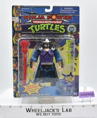Mutatin#x27; Shredder Teenage Mutant Ninja Turtle Ninja Power TMNT Playmates MOSC $84.16