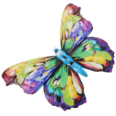 #ad #ad Butterfly Shaped Wall Hanging Indoor Rustic Wall Butterfly Statue Hanging $7.69