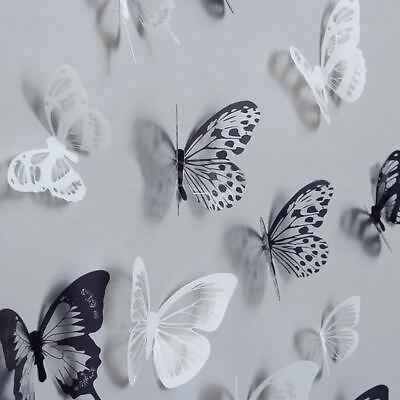 #ad #ad New 18 Pcs Pack Crystal Butterflies Beautiful Butterfly Wall Living Room Childre $9.99