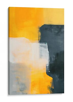 #ad Abstract Expressionist Canvas Print Modern Home Decor Wall Art $55.37