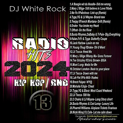 #ad DJ White Rock RADIO HITS #13 $10.00