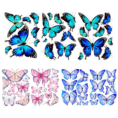 #ad Luminous Butterfly Wall Sticker Glow In The Dark Butterfly Wall Stickers Decor $9.64