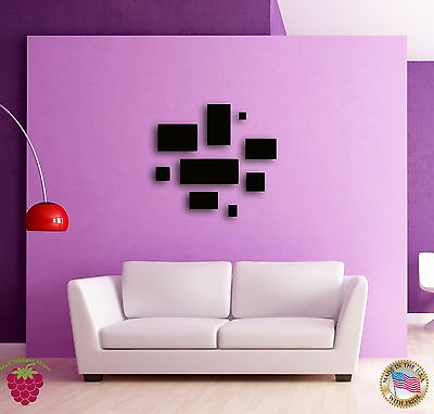 #ad Wall Sticker Abstract Modern Geometrical Decor for your Living Room z1380 $29.99